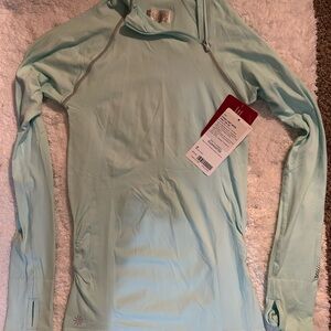 Athleta Mint Green Long Sleeve Top